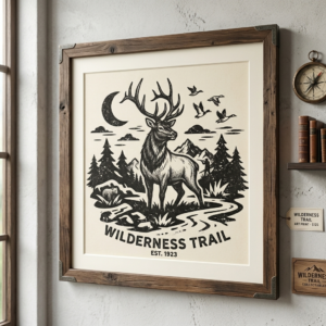 Wilderness Trail wall Frame