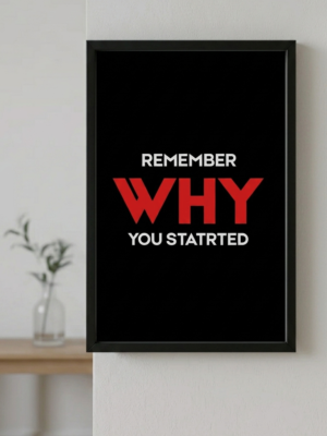 premium-black-wooden-motivational-frame-remenber-who-you-wanted-to-be